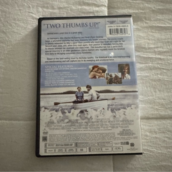 The Notebook DVD - Picture 3 of 4